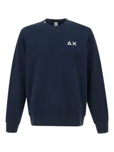 Толстовка с вышитым логотипом Sun68, синий