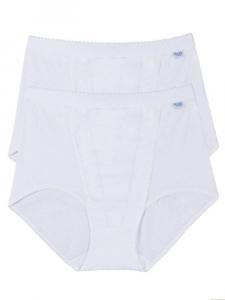 Комплект трусов Control Maxi (2 шт.) Sloggi, белый