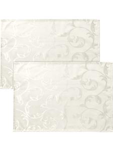 Erwin Müller Набор жаккардовых салфеток под тарелки, 2 шт , цвет Greven, кремовый