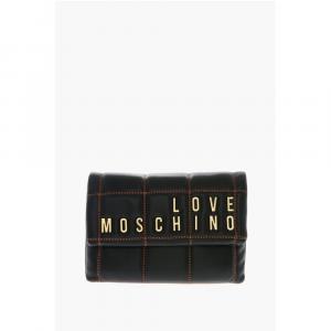 Черная полиэтиленовая сумка-тоут Moschino, Black