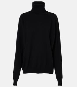 Кашемировый свитер с высоким воротом Saint Laurent, Noir