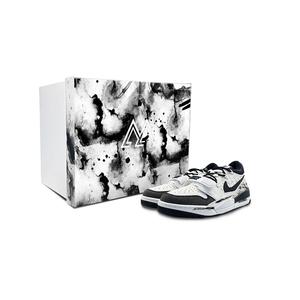 Jordan Баскетбольные кроссовки Legacy 312 Low Top Vintage, мужские, черно-белые