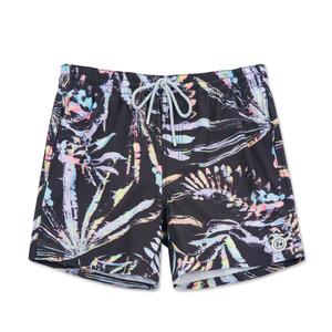 Шорты пляжные унисекс черные SURFCUZ