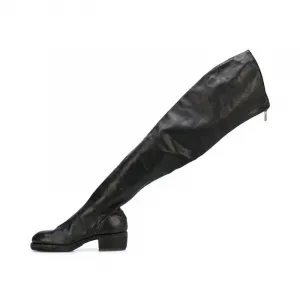 GUIDI Сапоги женские черные