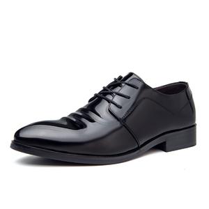 Черные туфли Dress Shoes Men's Black SHUPATE, однослойные