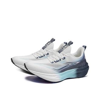 Playboy Мужские белые и синие низкие марафонские беговые кроссовки с коробкой, цвет White/Blue