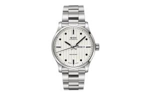 MIDO Часы Men's Helm Watch, White Dial