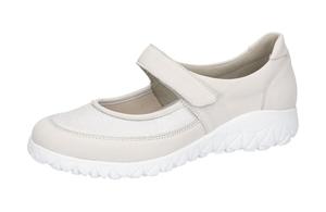 Балетки с ремешком WALDLÄUFER, светло-серый