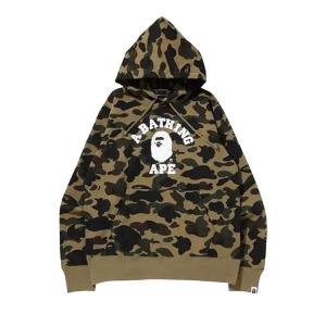 Худи BAPE 1st Camo Pullover Hoodie, Green