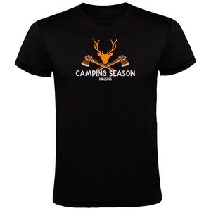 Футболка с коротким рукавом Kruskis Camping Season, черный