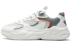 Кроссовки XTEP Lifestyle Shoes Men Low-top Sail White / Cat"s Eye Gray / Light Hemp Gray, белый