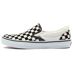 Vans Slip on Abrasion Resistant Skateboard Shoes Unisex Black White