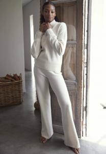 Брюки LASCANA, цвет creme