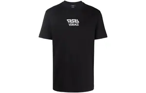 Футболка мужская черная VERSACE