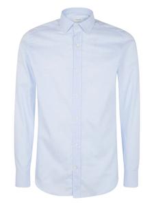 Рубашка в клетку Tintoria Mattei, синий