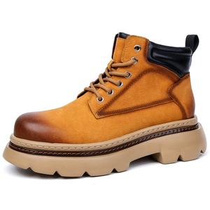 Paladin Короткие мужские ботинки Martin 5,5 см, желтые