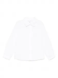 Рубашка с вышитым логотипом Patachou, белый