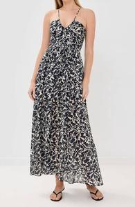 Платье Romy в синем и кремовом цветах A.L.C.