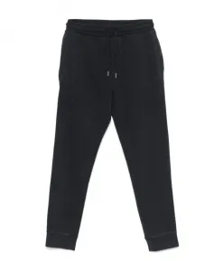 Синие хлопчатобумажные брюки с эластичным поясом Boss Orange, синий