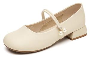 Туфли Мэри Джейн женские Kekafu, цвет Apricot