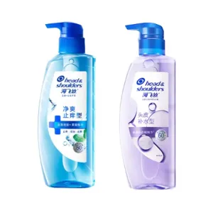 Маслорегулирующий пушистый шампунь увлажняющее очищающее мыло аромат 670g+670g Head&shoulders