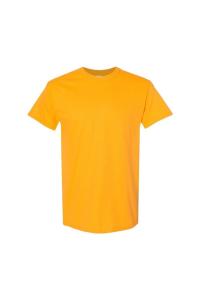 Футболка из плотного хлопка с короткими рукавами (5 шт.) Gildan, золото