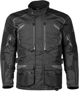 Куртка мотоциклетная Tourmaster Highlander Waterproof, Black/Black