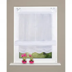 Штора с люверсами Heine Home, белый