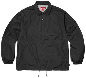 Куртка Supreme Old English Arc Coaches Jacket, черная