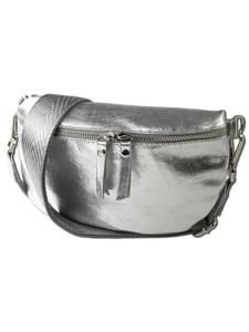 Наплечная сумка Toscanto Gürteltasche Leder silber, mehrfarbig ca. 25cm