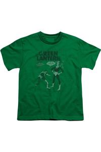 Футболка с коротким рукавом Green Lantern Perilous Traps для детей Gildan