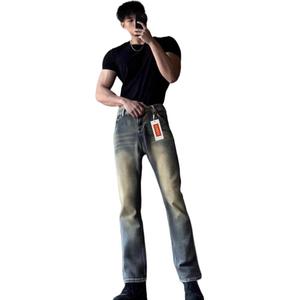 Джинсы Unisex Moderate Straight Fit ZIAREL, vintage синий