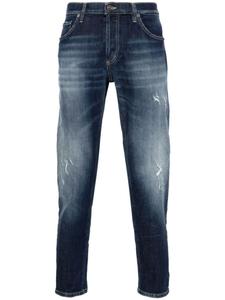 DONDUP джинсы с эффектом потертости, синий