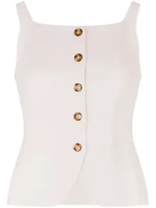 Топ Sabina Nicholas, белый