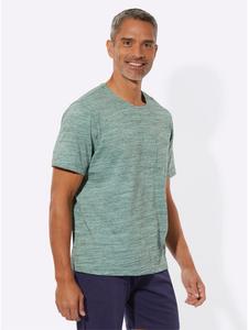 Пижамная рубашка цвета меланжа Sage Sieh an!