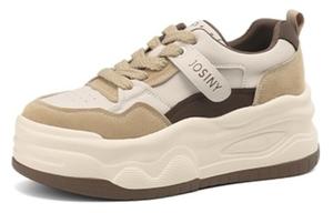 Кеды, скейтборд обувь женская низкая Josiny, белый/черный