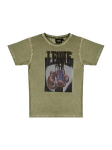 LEONE 1947 APPAREL Футболка с короткими рукавами для мальчиков с принтом Washed