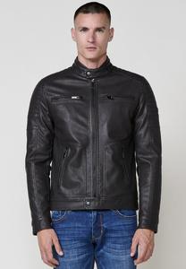 Куртка Koroshi Faux leather jacket, Black