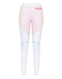 Леггинсы для бега с геометрическим узором PHILIPP PLEIN, мультиколор