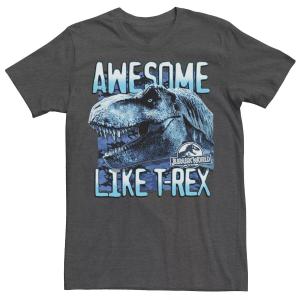 Мужская футболка Jurassic World Two Awesome Like T-Rex Licensed Character