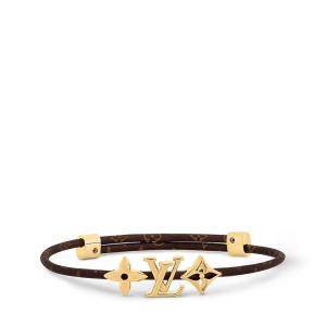 LV Знаковый браслет Louis Vuitton, коричневый