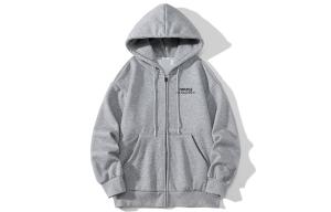 Свитшот Unisex Open Ended Smile Collection Huichao WARRIOR, светло-серый