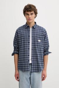 Хлопковая рубашка Guess Jeans, синий