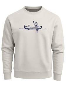 Толстовка Neverless Bär Kanu, Nude