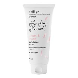 Чистый и свежий скраб для лица для женщин KILIG, 75 мл