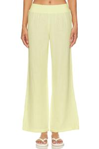 Широкие брюки Bobi, желтый