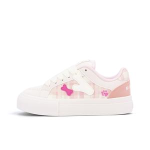 FANTASTIC XBOX Женские лоу-топ скейтерские кроссовки устойчивые к истиранию легкие и дышащие Black White, цвет Black White