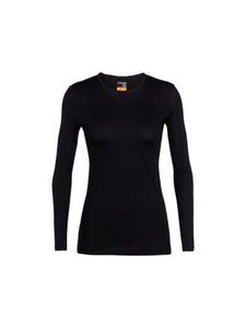 Icebreaker Рубашка с длинными рукавами черного цвета