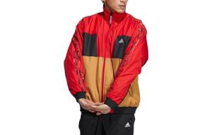 Куртка мужская красная Adidas, красный