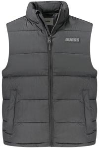 Жилетка мужская Guess Jeans с логотипом, черный